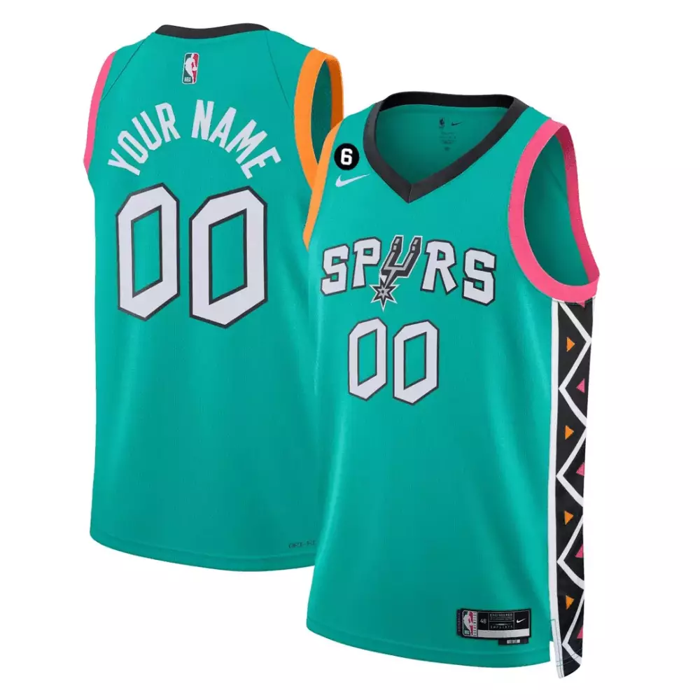 San Antonio Spurs Teal Custom Jersey | All Stitched Vapor 2023 | Stylish Fan Gear for Men, Women & Youth