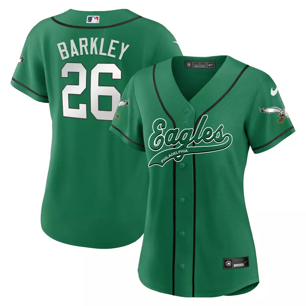 Saquon Barkley 26 Philadelphia Eagles White Jersey | All Stitched Vapor | Stylish Fan Gear | For Men, Women & Youth