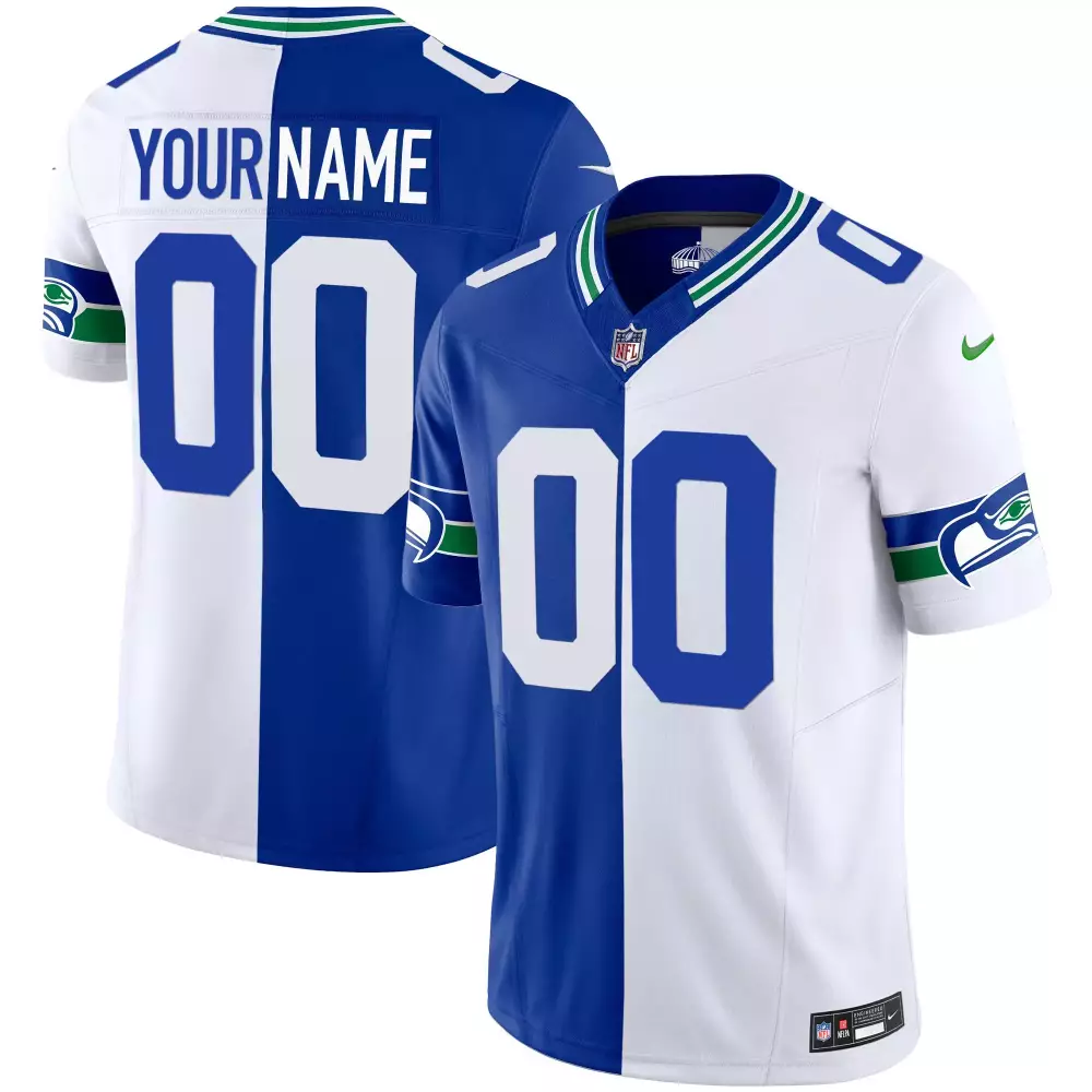 Seattle Seahawks Blue & White Vapor Limited Edition Jersey | Stitched Fan Gear for Men, Women & Youth | Must-Have Collectible