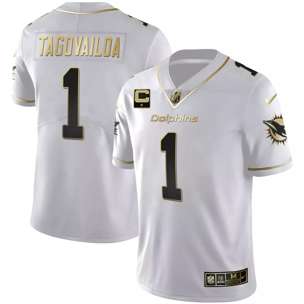 Tua Tagovailoa Miami Dolphins White All Stitched Vapor Jersey | 2023 Women's Edition | Fan Gear for Men, Women & Youth