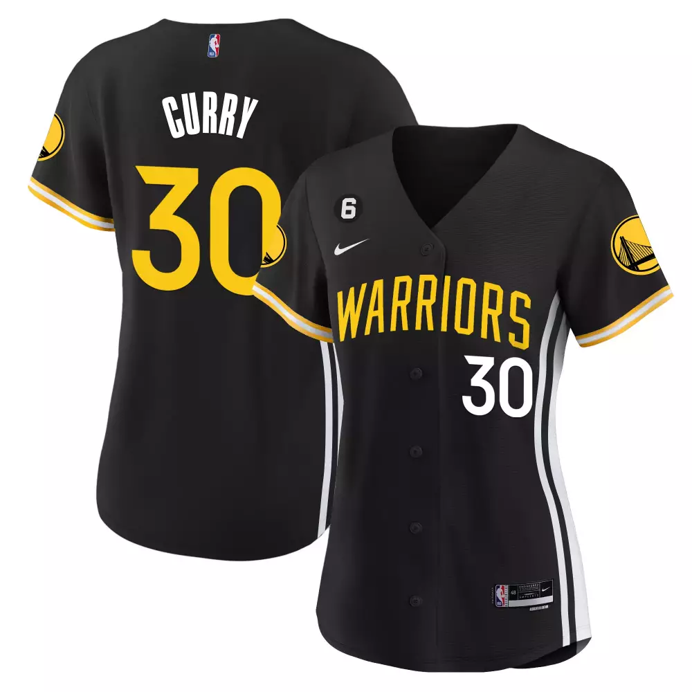 Women's Black Golden State Warriors Curry 30 Jersey | Stitched Vapor Edition | For Men, Women & Youth