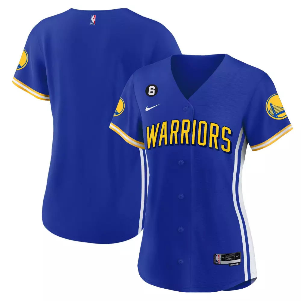 Women's Golden State Warriors Blue All Stitched Vapor Jersey | 6 2023 Edition | For Men, Women & Youth