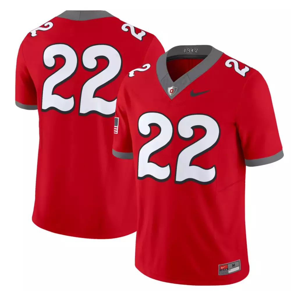 2025 Notre Dame Fighting Irish Women's Red All Stitched Jersey | 22 Name Patch Style | Fan Gear for Men, Women & Youth