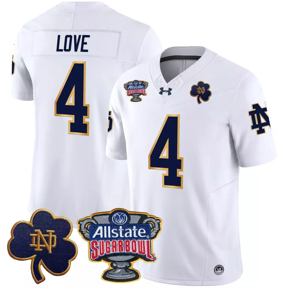 Notre Dame Fighting Irish 2025 Stitched Jersey | Name Patch Green | Limited Edition Fan Gear | For Men, Women & Youth