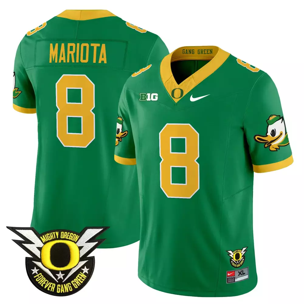 So3 Duck Gang Oregon Ducks 2025 White Vapor Limited Jersey | All Stitched | Replica Fan Gear for Men, Women & Youth