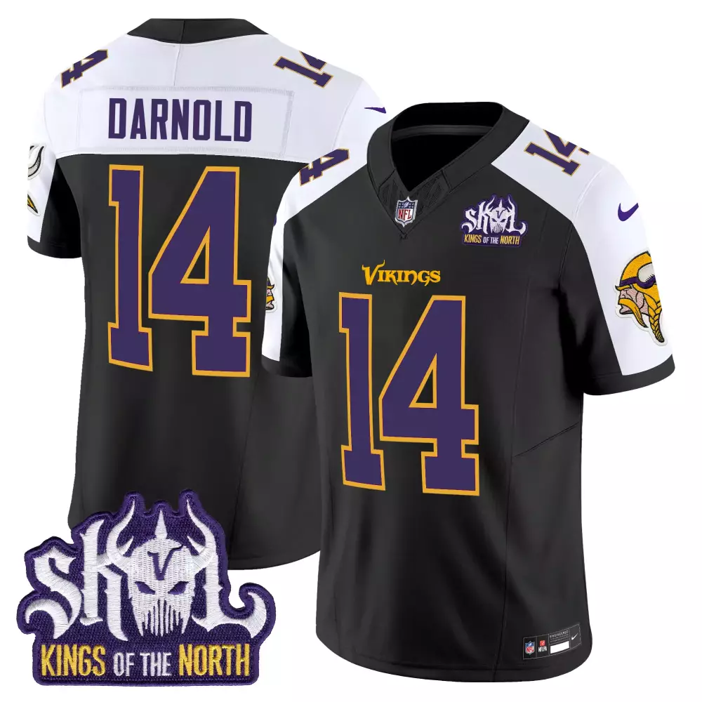 Men's J McCarthy 9 Purple Minnesota Vikings 2024 All Stitched Jersey | Name Patch Edition | Fan Gear for Men, Women & Youth