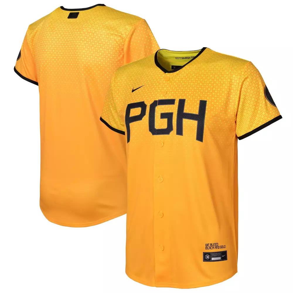 Pittsburgh Pirates 2025 Yellow Stitched Men’s Jersey Name Patch | Limited Edition Fan Gear for Men | For Men, Women & You
