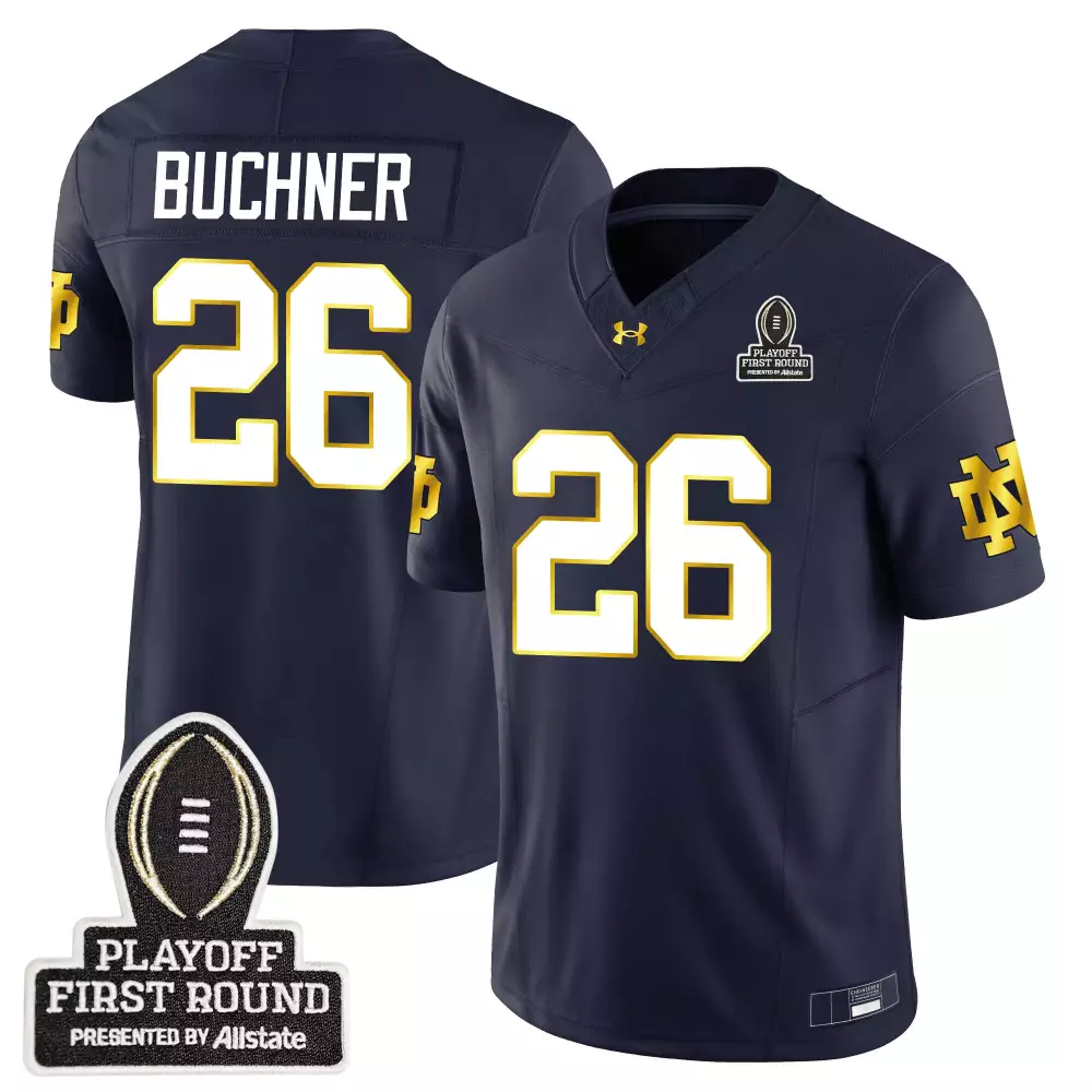 Riley Leonard Notre Dame Fighting Irish Navy Stitched Jersey 2023 | Name Patch | Limited Edition for Men, Women & Youth