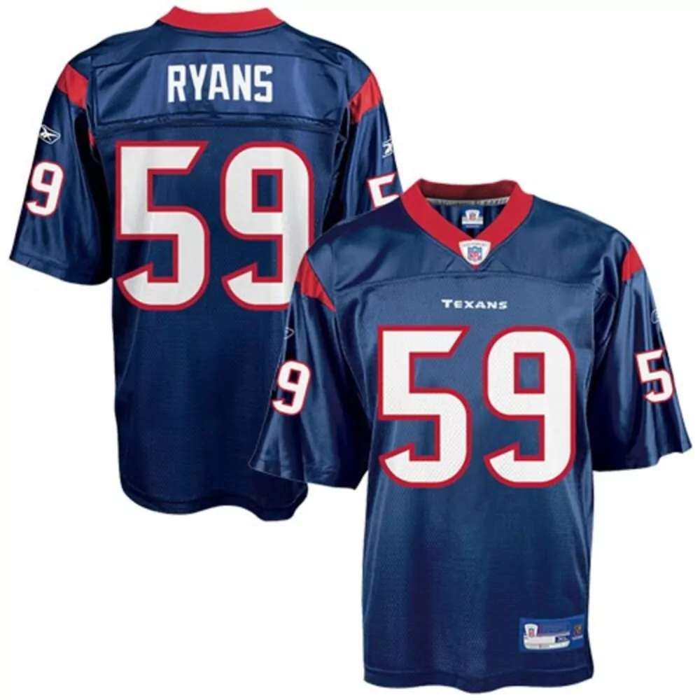 Ryans 59 Houston Texans 2023 Navy Stitched Jersey | Limited Edition Fan Gear | For Men, Women & Youth
