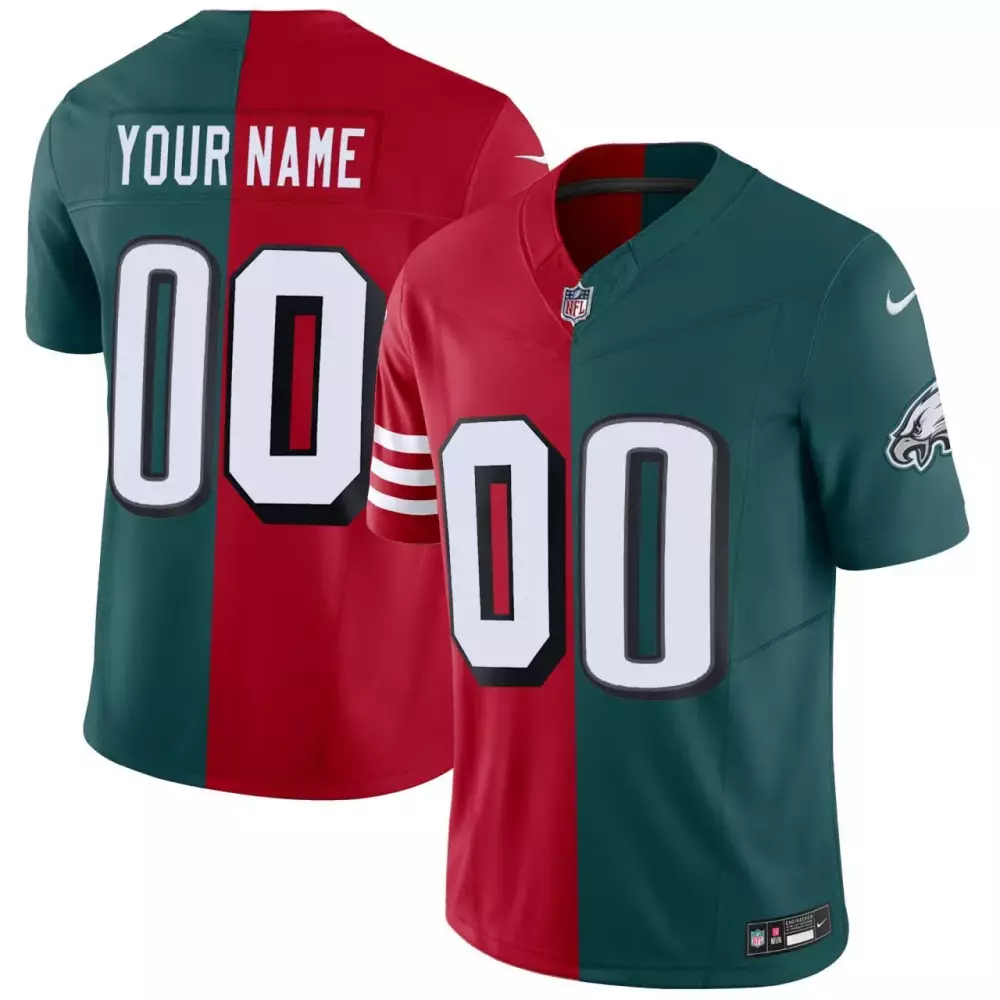 Your Name 00 Women's Stitched San Francisco 49ers Jersey | Red & White 2023 | Limited Edition Fan Gear | For Women & Youth