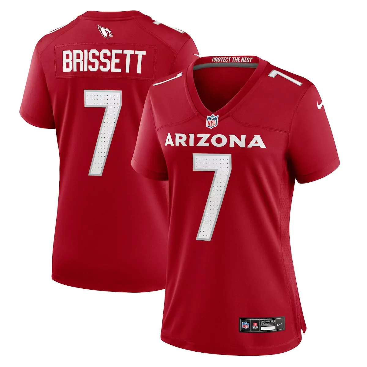 Jacoby Brissett Arizona Cardinals Team Game Jersey | Cardinal Style | Replica Fan Gear for Men, Women & Youth