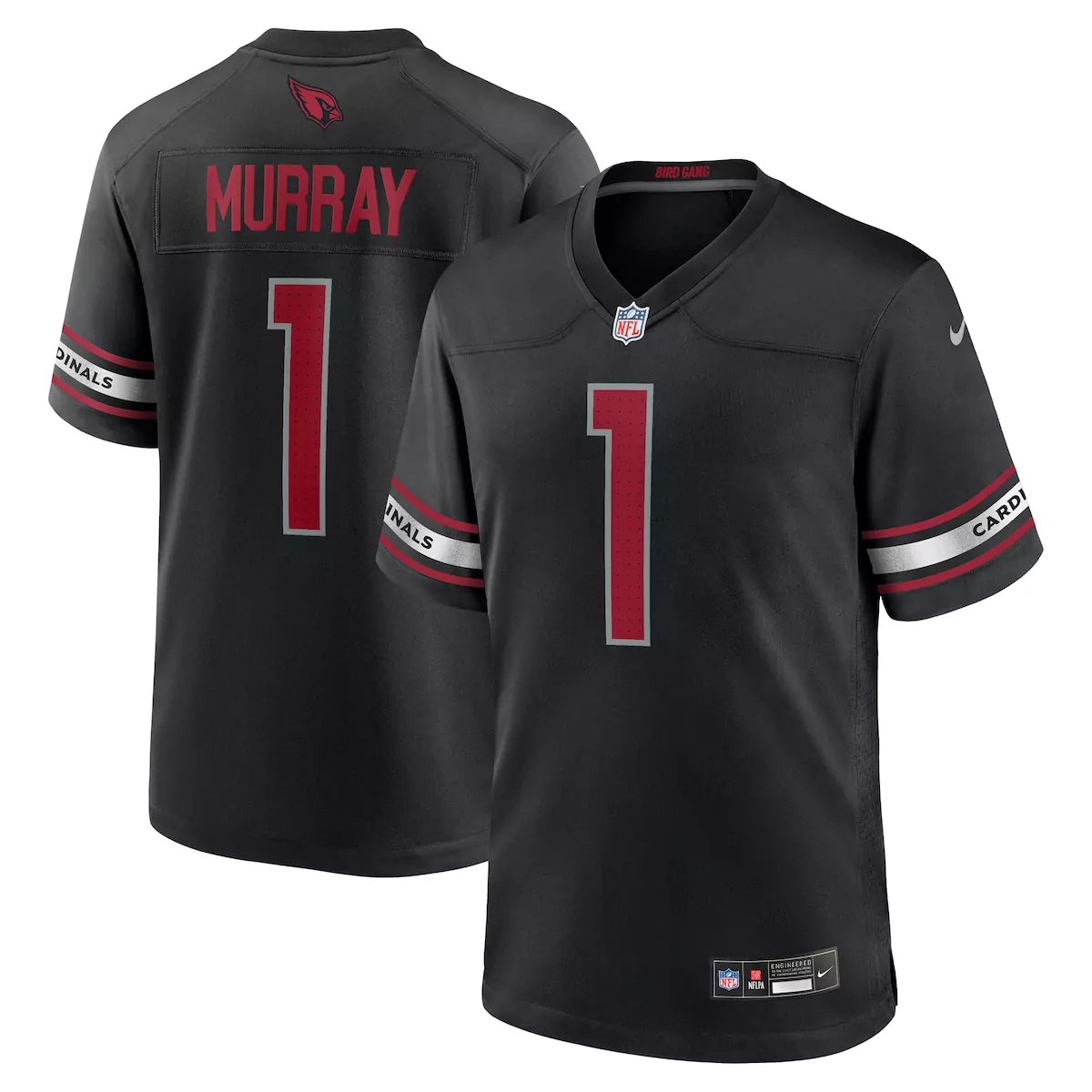 Kyler Murray Arizona Cardinals Black Game Jersey | Classic Style | Replica Fan Gear for Men, Women & Youth