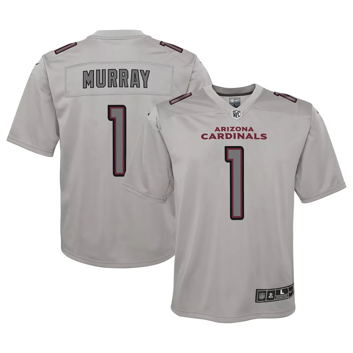 Kyler Murray Arizona Cardinals Gray Atmosphere Game Jersey | Comfortable Fit | Fan Gear for Men, Women & Youth