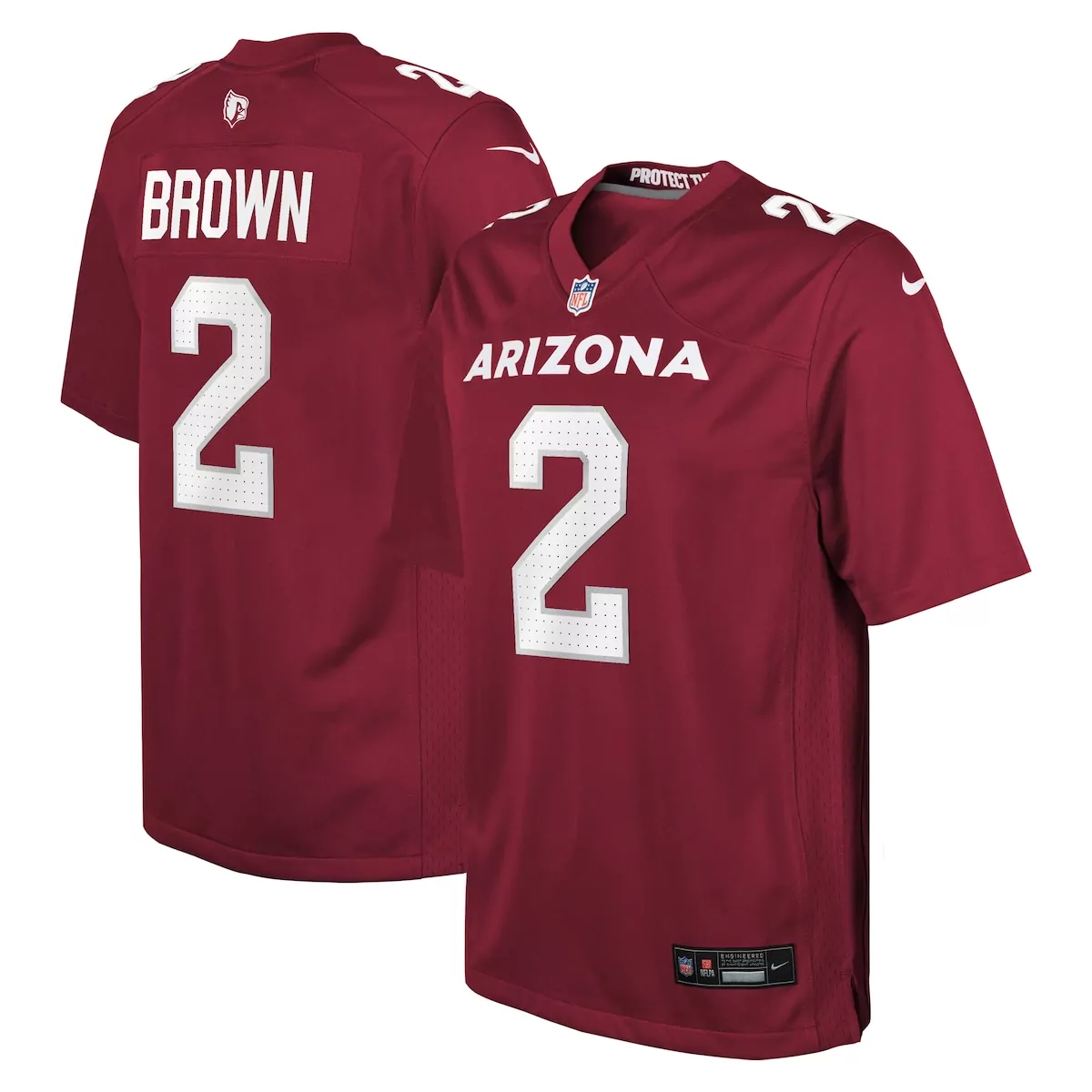 Marquise Brown Arizona Cardinals Cardinal Game Jersey | Authentic Fan Gear for Men, Women & Youth | Perfect for Game Day