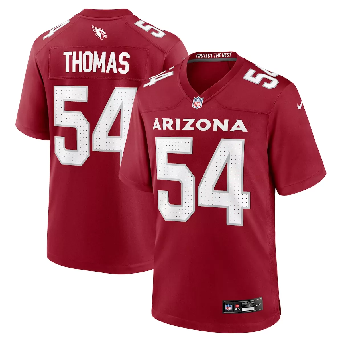 Xavier Thomas Arizona Cardinals Team Game Jersey | Stylish Fan Gear for Men, Women & Youth | Perfect for Game Day