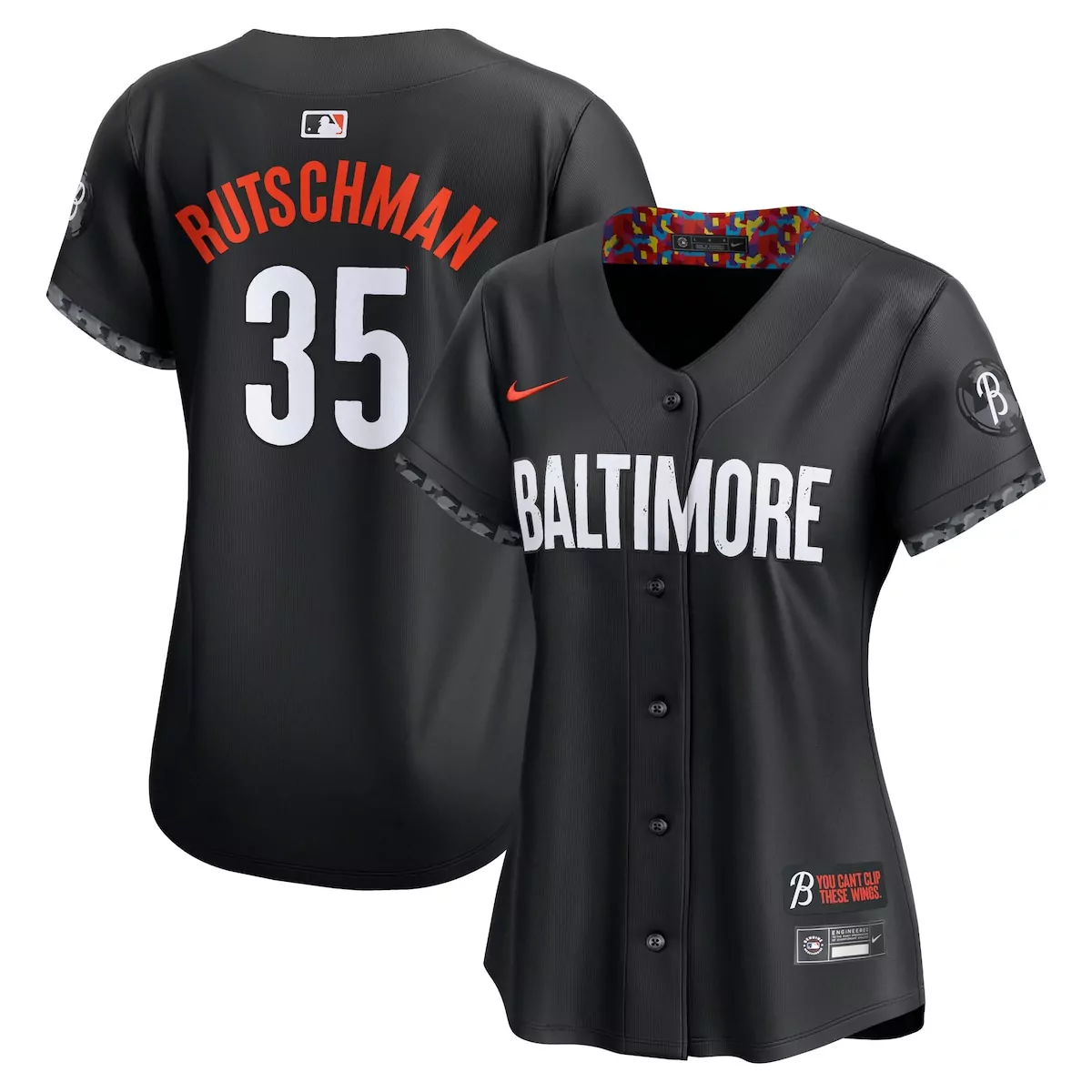 Adley Rutschman Baltimore Orioles Black City Connect Limited Player Jersey | Exclusive Fan Gear for Game Day | For Men, Women & Youth