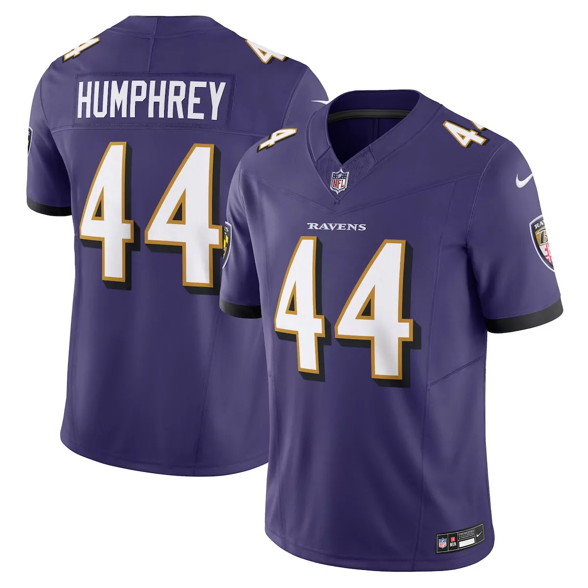 Marlon Humphrey Baltimore Ravens Purple Vapor Limited Jersey | Premium Fan Gear for Game Day | For Men, Women & Youth