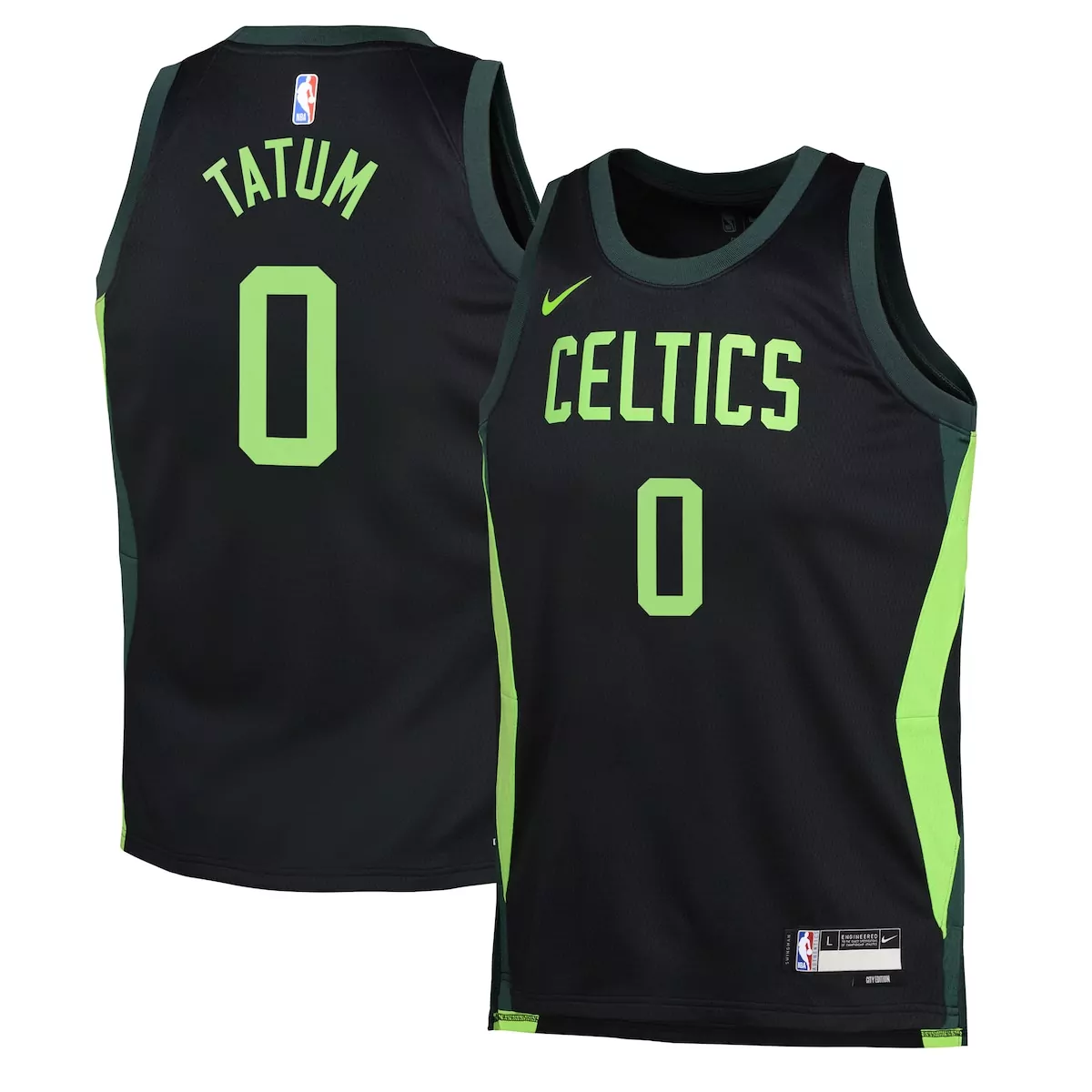Jayson Tatum Black City Edition Jersey | Boston Celtics 2024 | Fan Gear for Men, Women & Youth