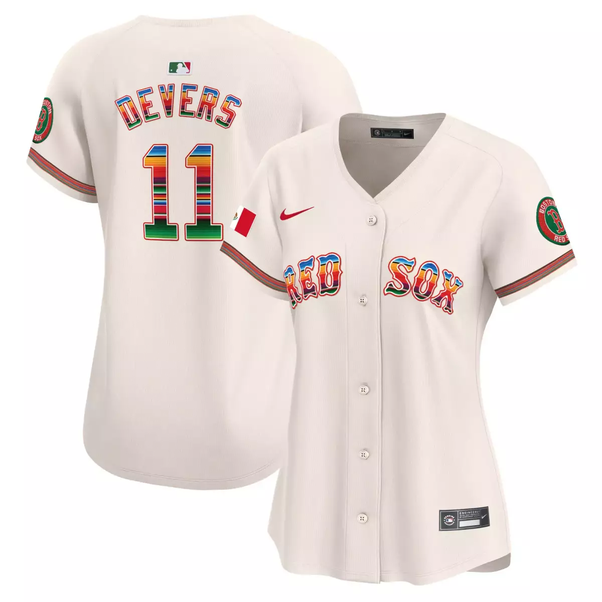 Devers Boston Red Sox 11 Cream Jersey Mexico | Vapor Premier Limited Edition | For Men, Women & Youth