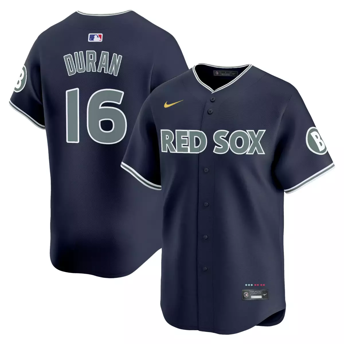 Duran Boston Red Sox 16 Navy Jersey 2025 | City Connect Vapor Premier Limited Edition | Fan Gear for Men, Women & Youth