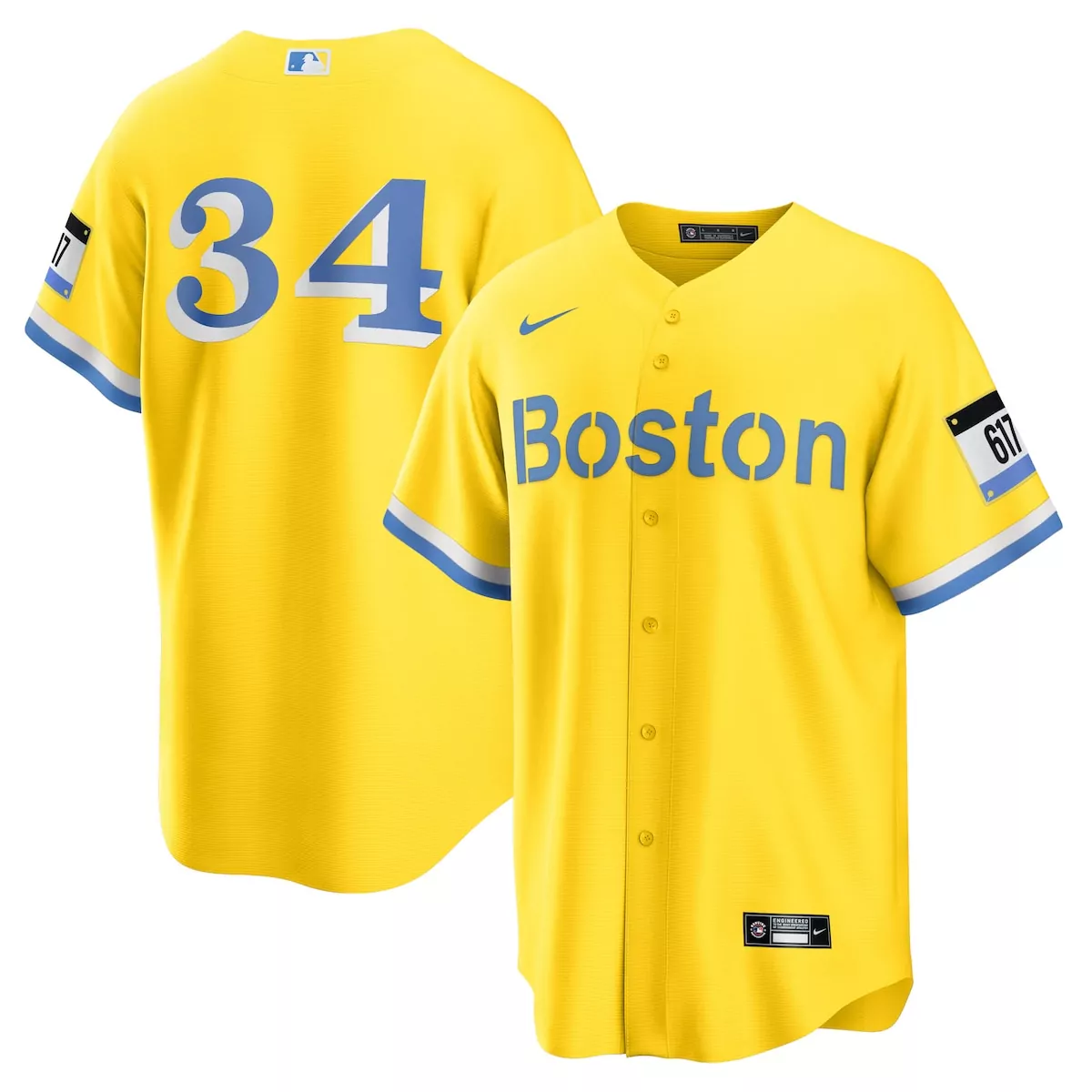 David Ortiz Boston Red Sox Gold Retired Player City Connect Jersey | Exclusive Fan Gear for Men, Women & Youth