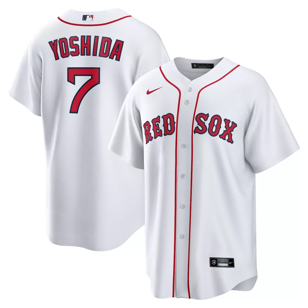 Masataka Yoshida White Player Jersey | Boston Red Sox | For Men, Women & Youth