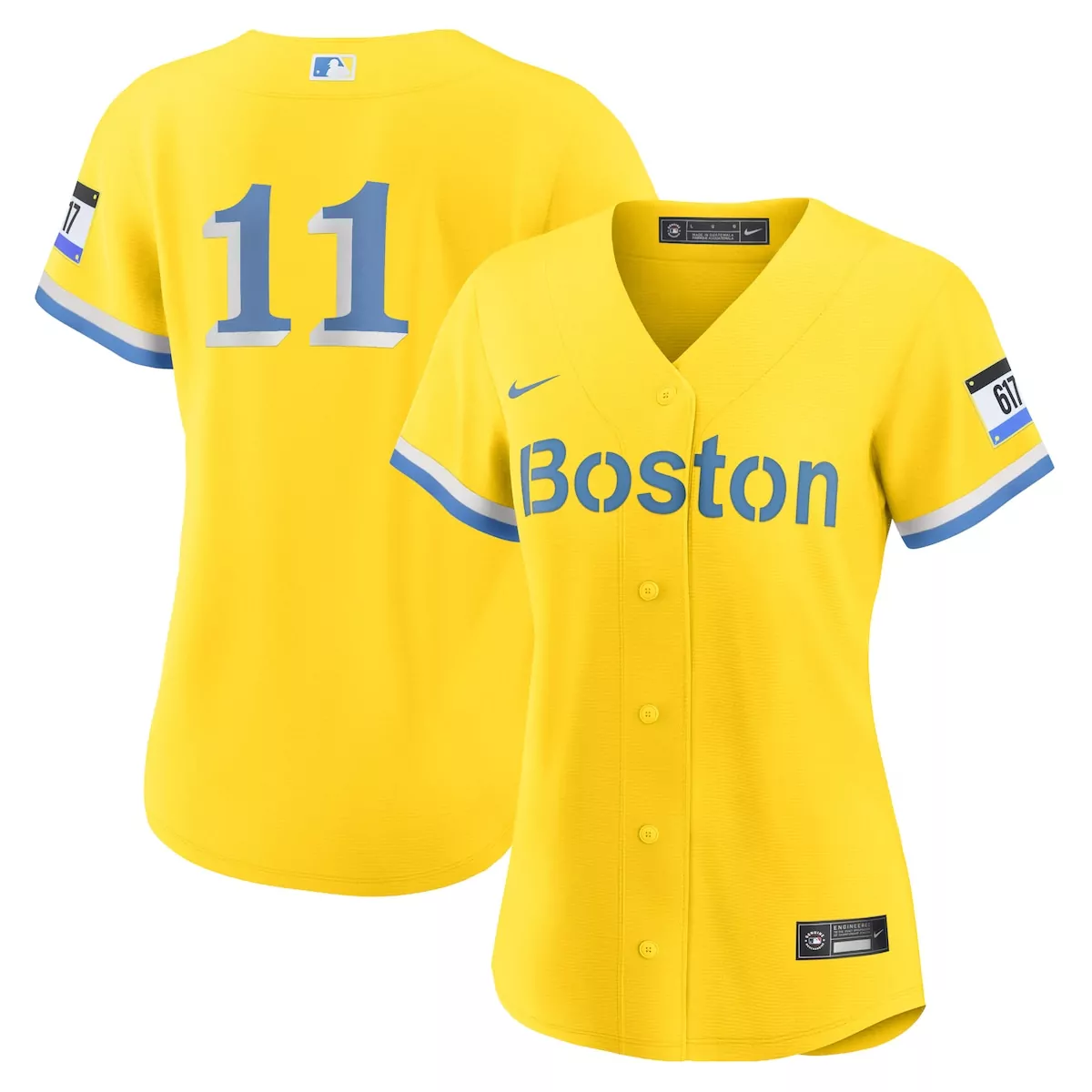 Rafael Devers Gold City Connect Player Jersey | Boston Red Sox Fan Gear | Perfect for Game Day | For Men, Women & Youth