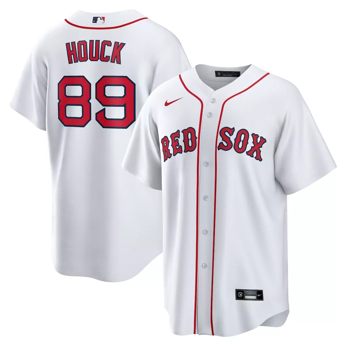 Tanner Houck Boston Red Sox 2025 Home Jersey | White Style | Great Fan Gear for Men, Women & Youth