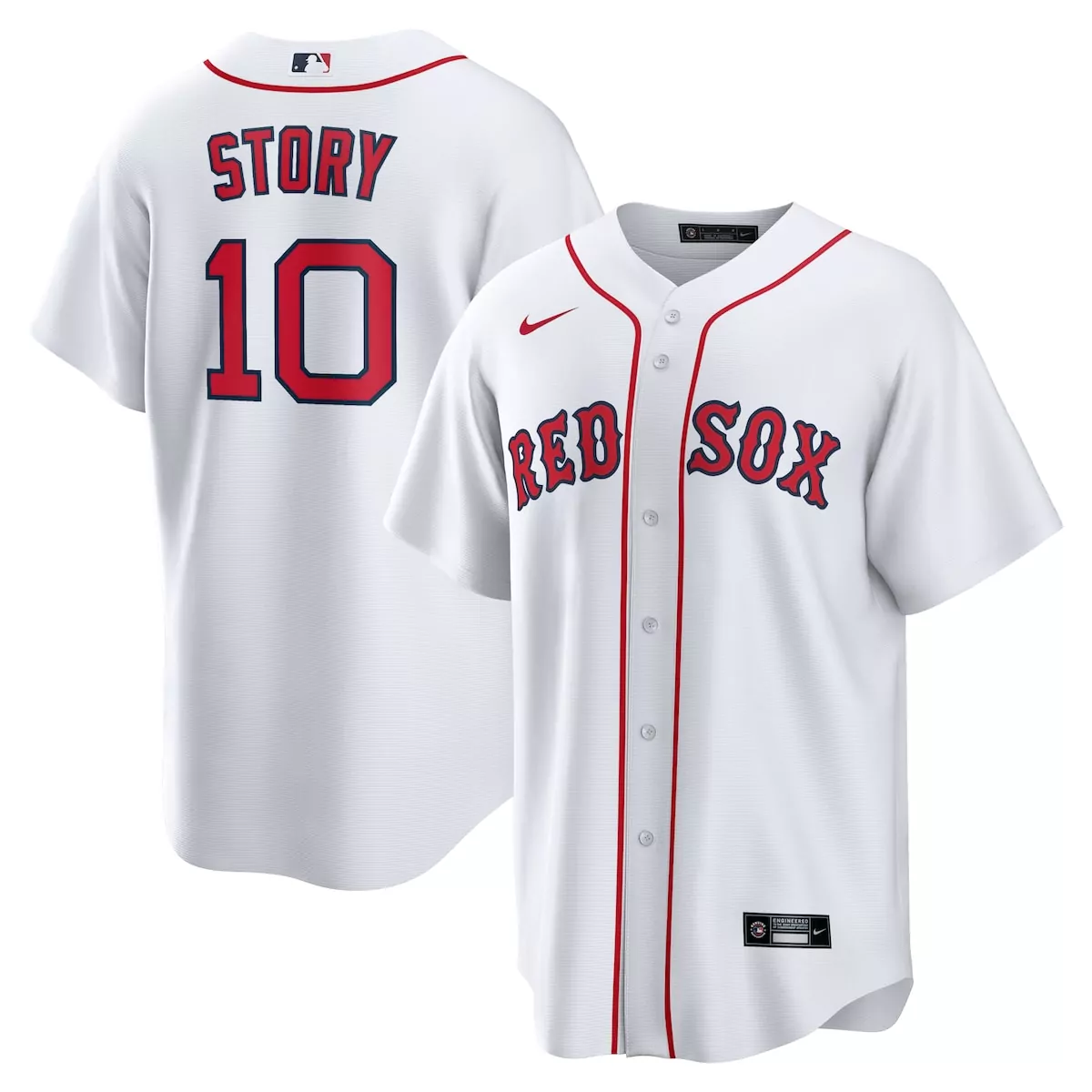 Trevor Story Boston Red Sox 2025 Home Jersey | White Style | Perfect Fan Gear for Men, Women & Youth