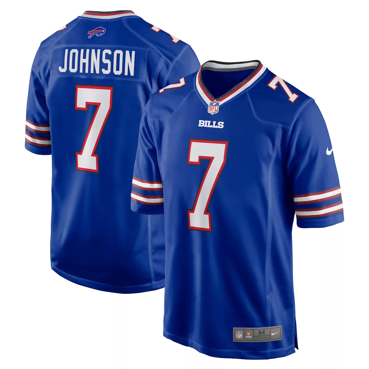 Taron Johnson Buffalo Bills Royal Game Jersey | Authentic Fan Gear for Men, Women & Youth
