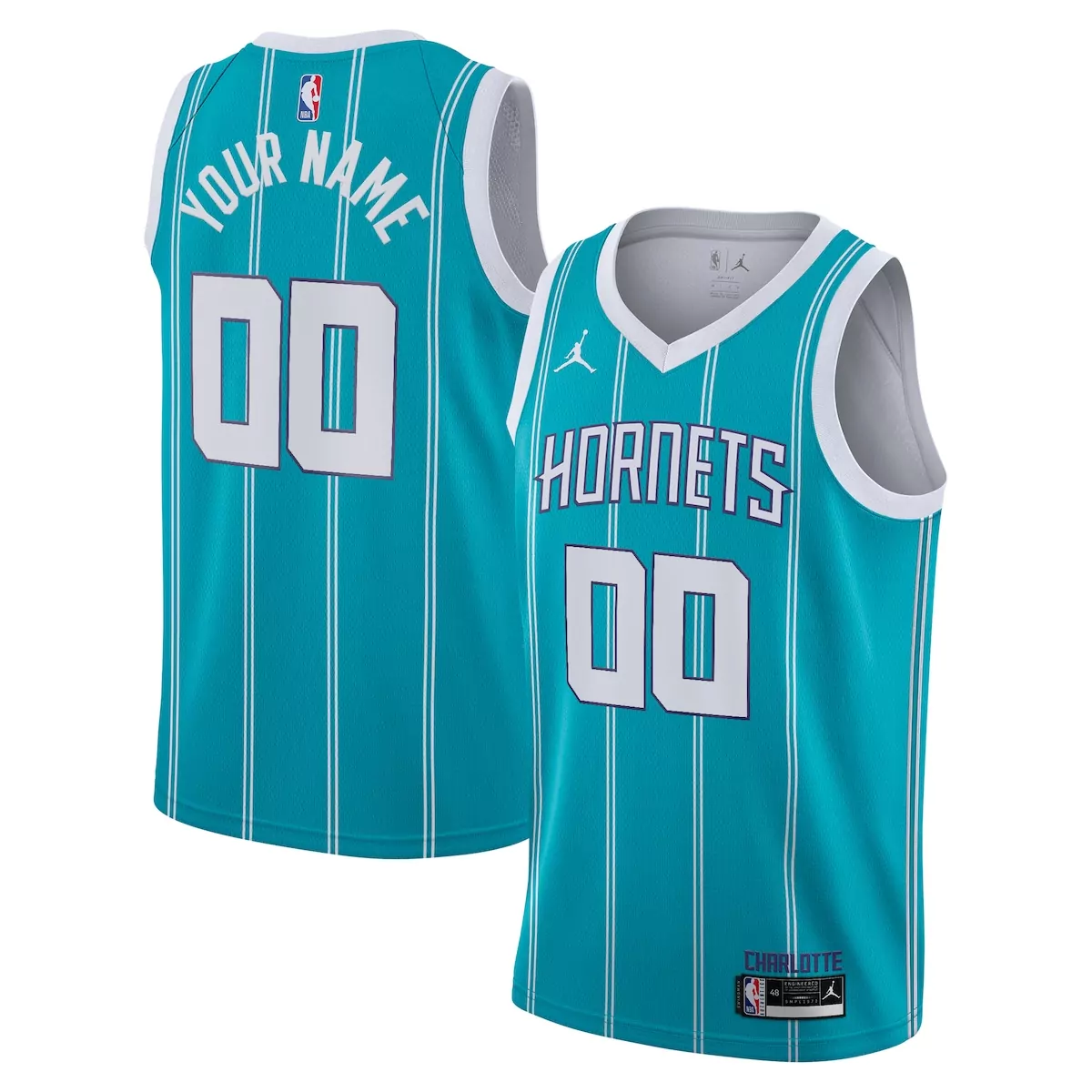 Custom Charlotte Hornets Jordan Icon Edition Jersey | Stylish Fan Gear | For Men, Women & Youth