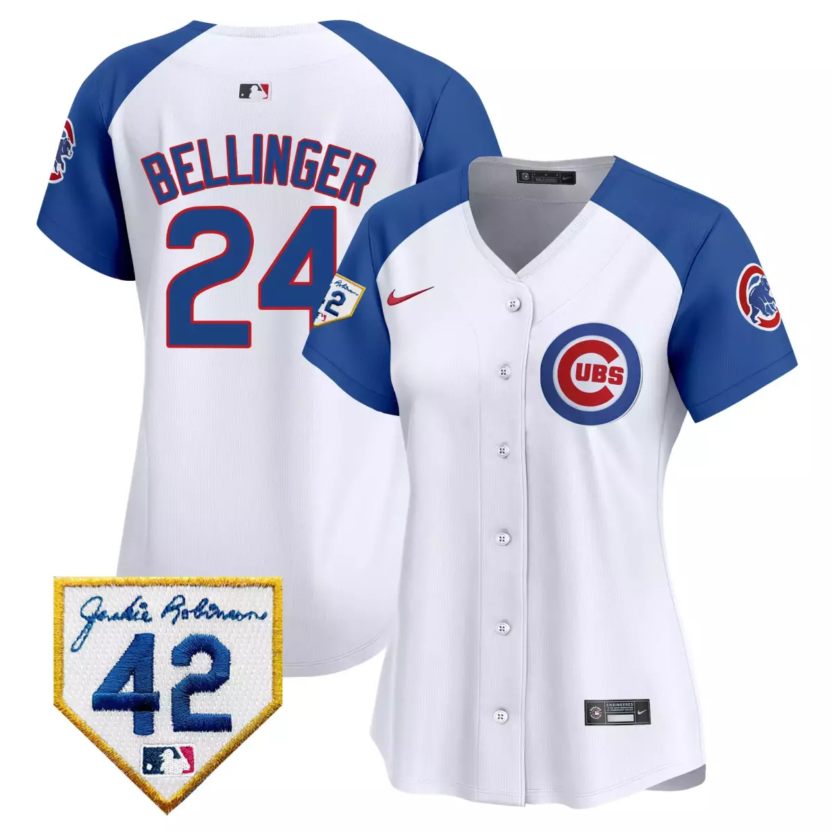 Bellinger Chicago Cubs Jackie Robinson Patch Jersey | Limited Edition Stitched Vapor Premier | Fan Gear for Men, Women & Youth