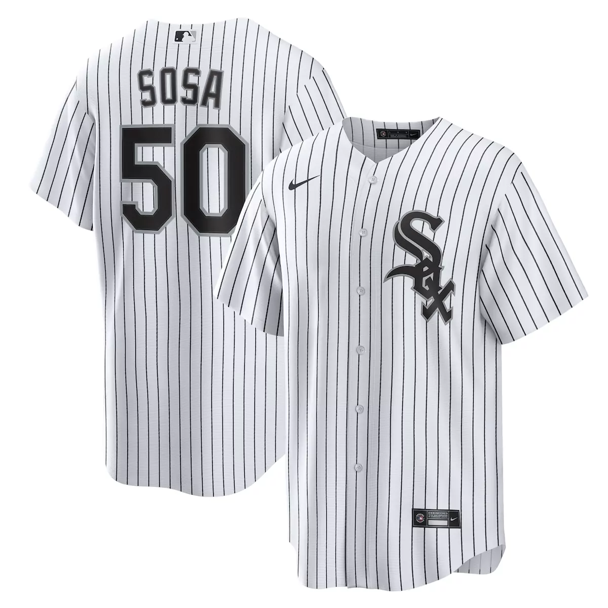 Lenyn Sosa Chicago White Sox White Home Jersey | Classic Style | Fan Gear for Men, Women & Youth