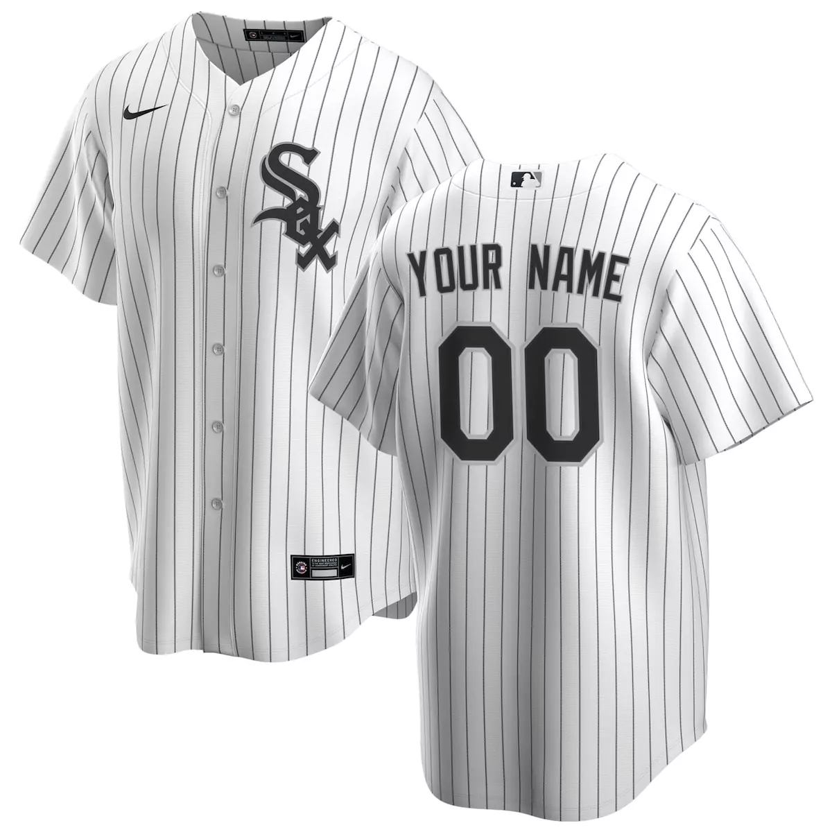 Custom Chicago White Sox Home Jersey | Classic White Style | Personalized Fan Gear for Men, Women & Youth