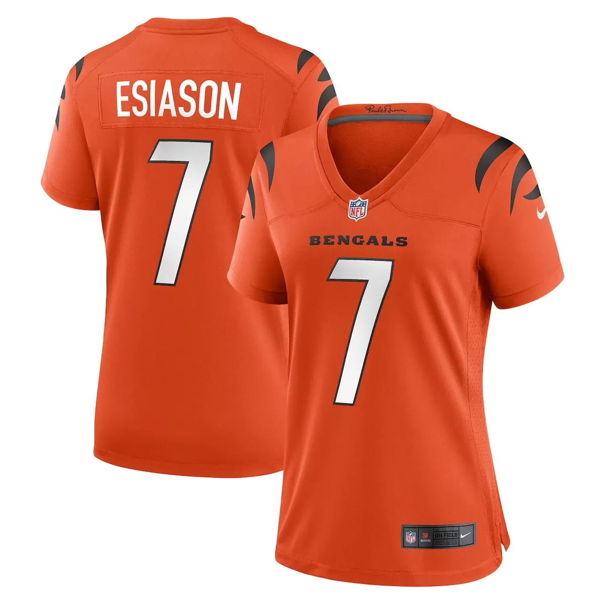 Boomer Esiason Cincinnati Bengals Orange Retired Game Jersey | Classic Style | Perfect for Fans | For Men, Women & Youth