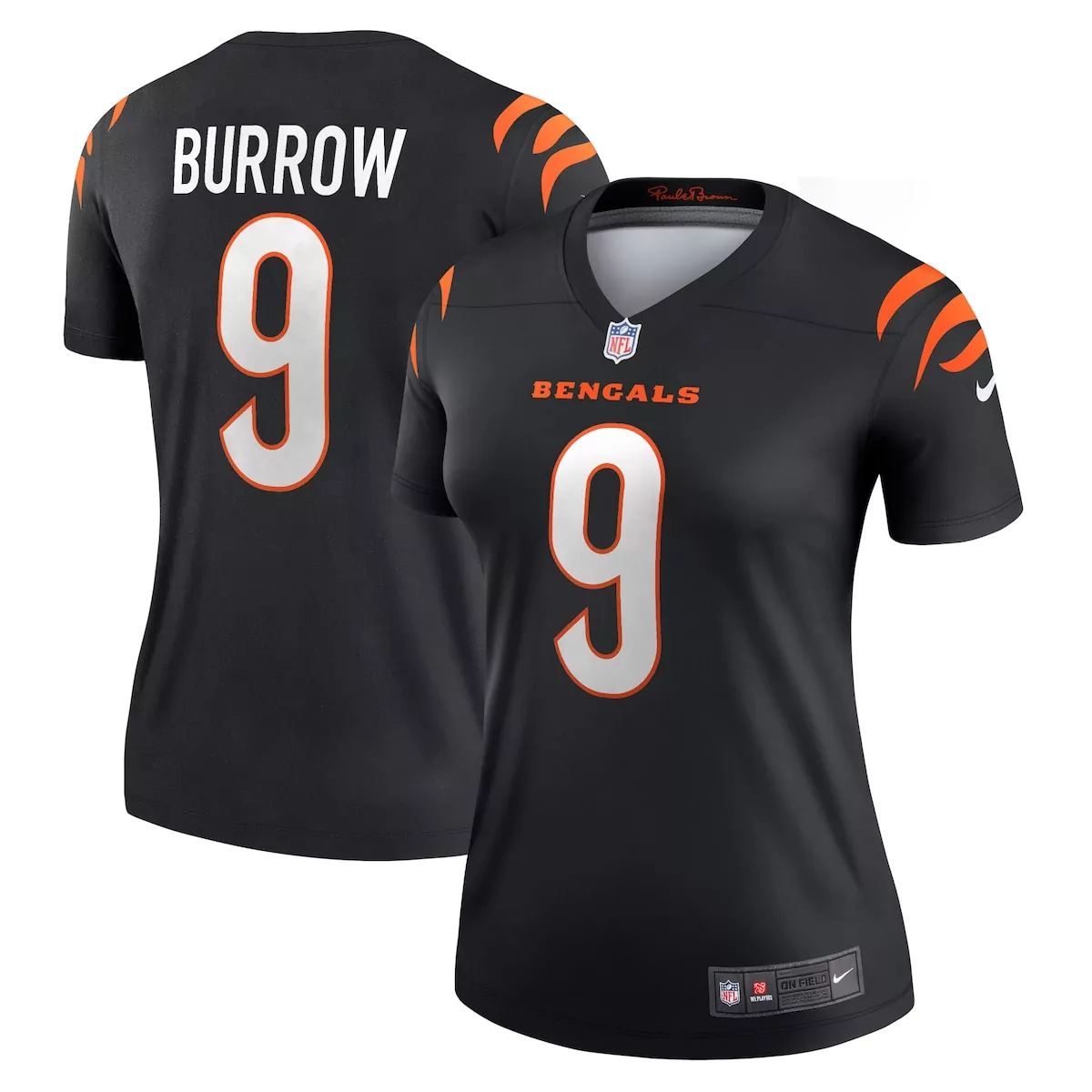 Joe Burrow Cincinnati Bengals Black Legend Player Performance Top | Elite Fan Gear for Game Day | For Men, Women & Youth
