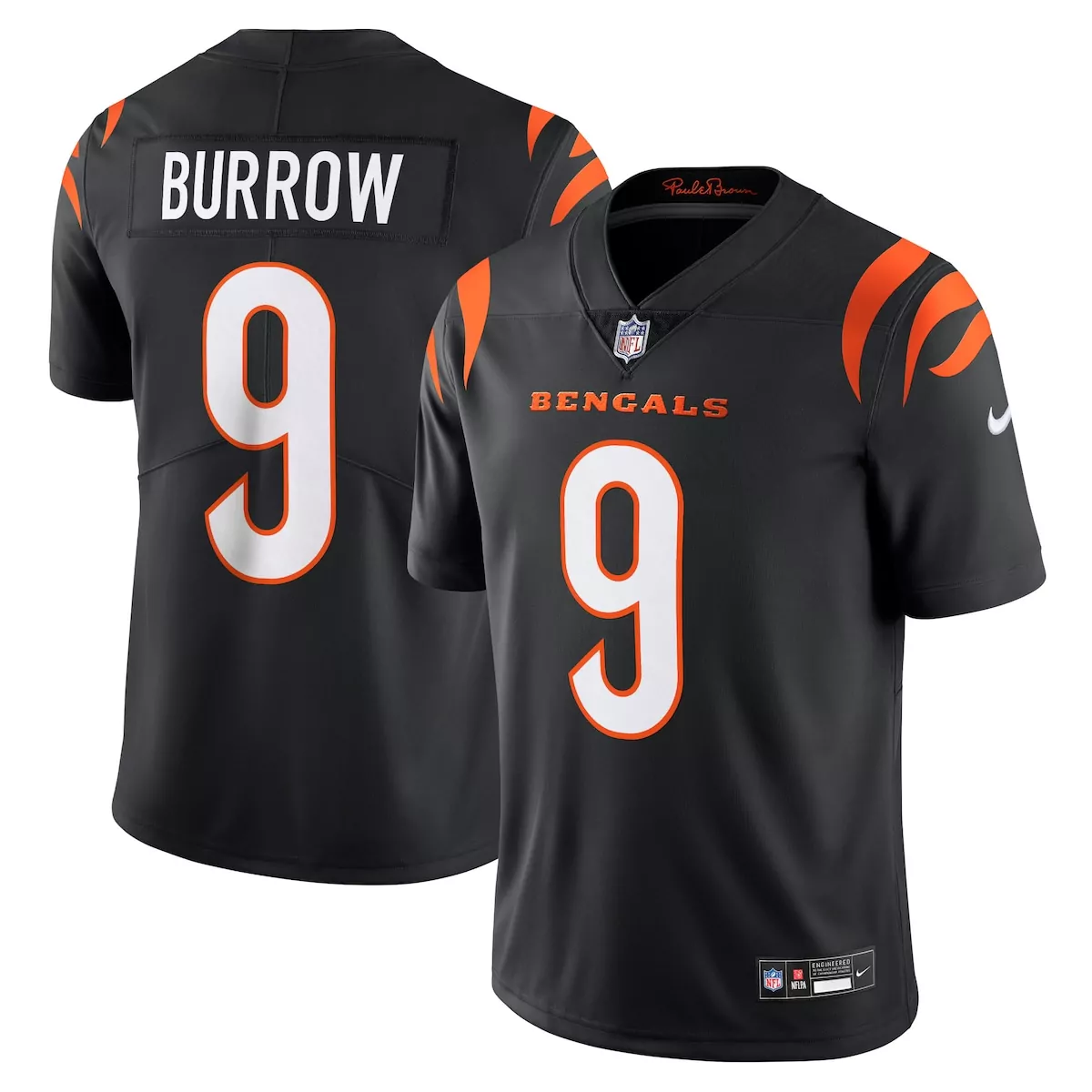 Joe Burrow Cincinnati Bengals Black Vapor Untouchable Limited Jersey | Premium Fan Gear for Game Day | For Men, Women & Youth