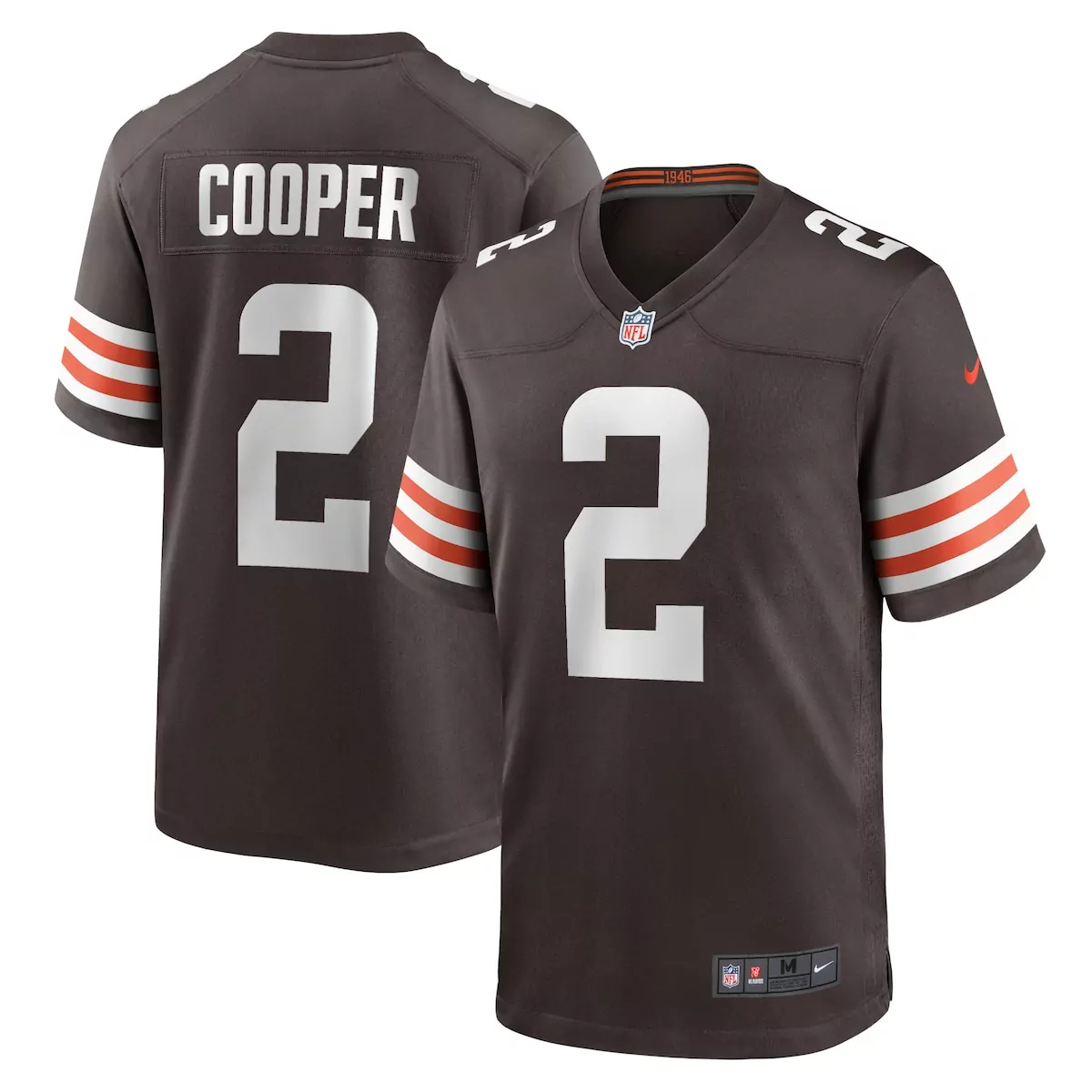 Amari Cooper Cleveland Browns Player Game Jersey | Classic Brown Fan Gear | For Men, Women & Youth