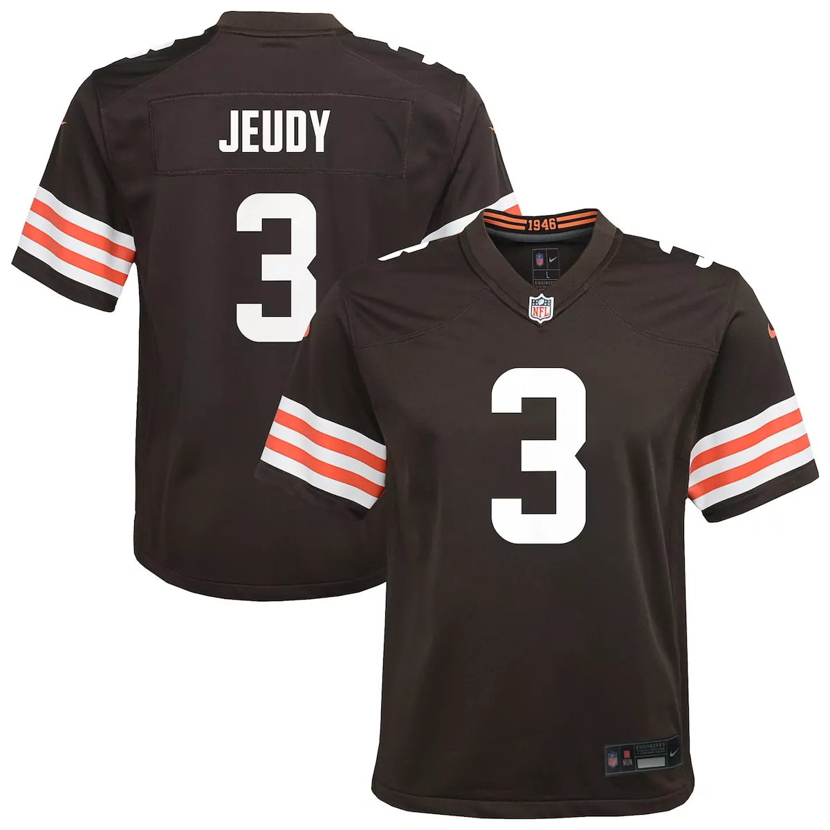 Jim Brown Cleveland Browns Legacy Jersey | Brown Style | Replica Fan Gear for Men, Women & Youth