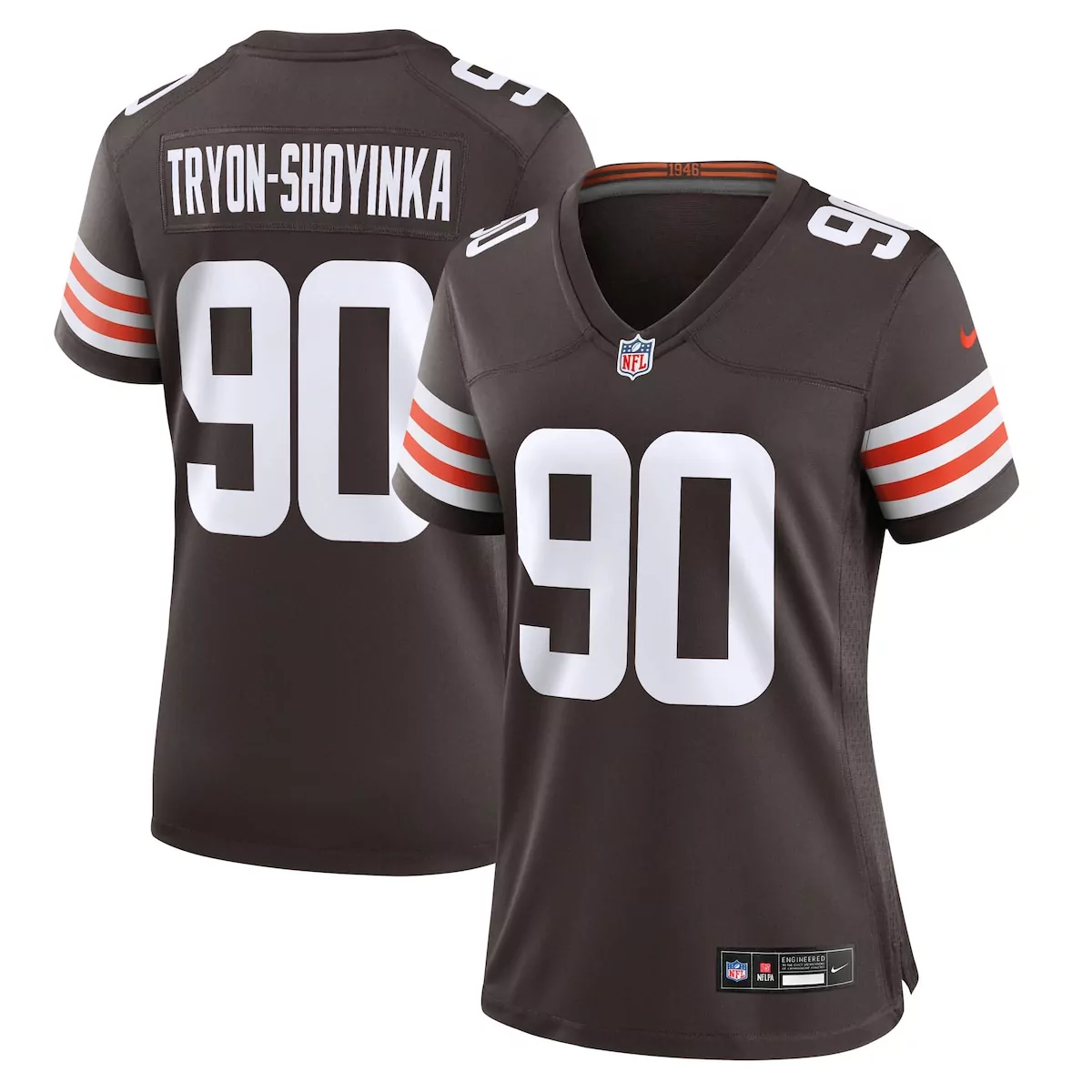 Joe Tryon-Shoyinka Cleveland Browns Team Game Jersey | Brown | Classic Fan Gear | For Men, Women & Youth