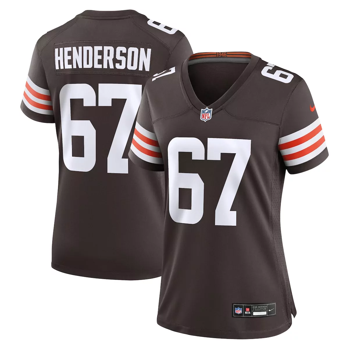 Ladarius Henderson Cleveland Browns Brown Team Game Jersey | Stylish Fan Gear for Men, Women & Youth | Game Day Ready