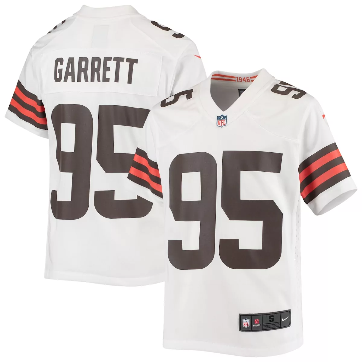 Myles Garrett Cleveland Browns White Game Jersey | Premium Fan Gear | For Men, Women & Youth