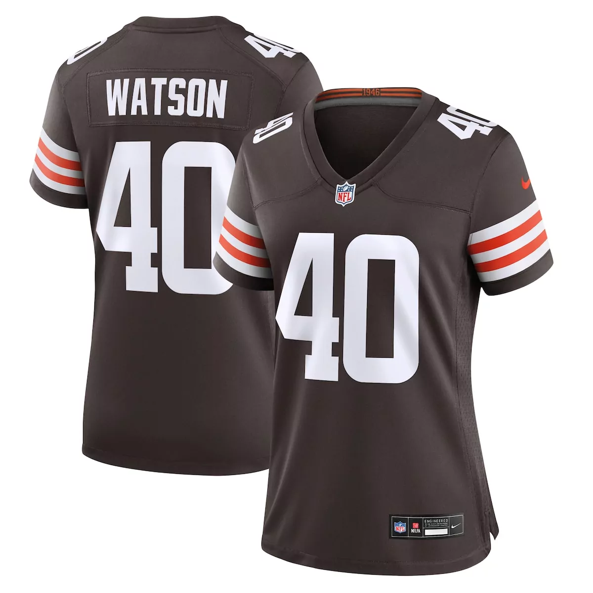 Nathaniel Watson Cleveland Browns Brown Game Jersey | Stylish Fan Gear | For Men, Women & Youth