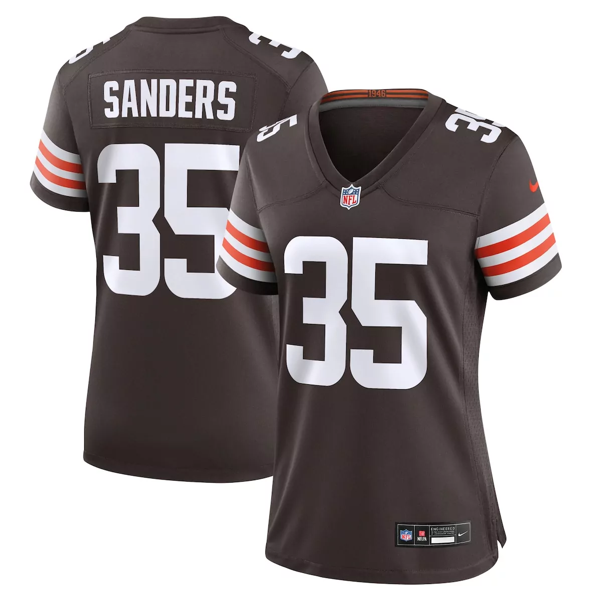 Raheim Sanders Cleveland Browns Team Game Jersey | 2023 Style | Fan Gear for All Ages
