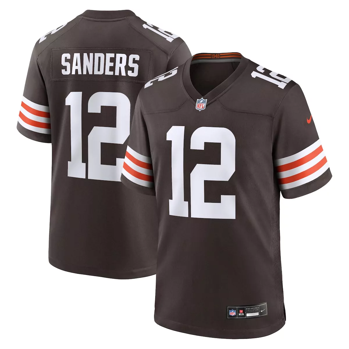Shedeur Sanders Cleveland Browns 2025 NFL Draft Game Jersey | 2025 Style | Fan Gear for All Ages
