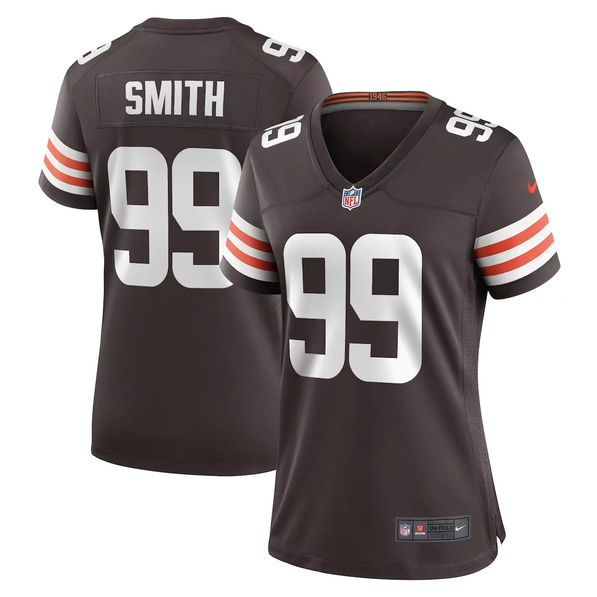 Zadarius Smith Cleveland Browns Team Game Jersey | Brown Style | Fan Gear for Men, Women & Youth | Perfect Gift Idea