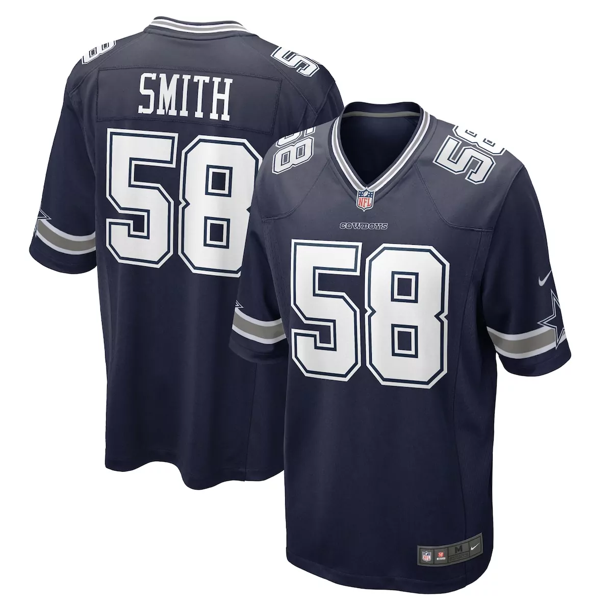 Mazi Smith Dallas Cowboys 2023 Navy Game Jersey | Essential Fan Gear | For Men, Women & Youth