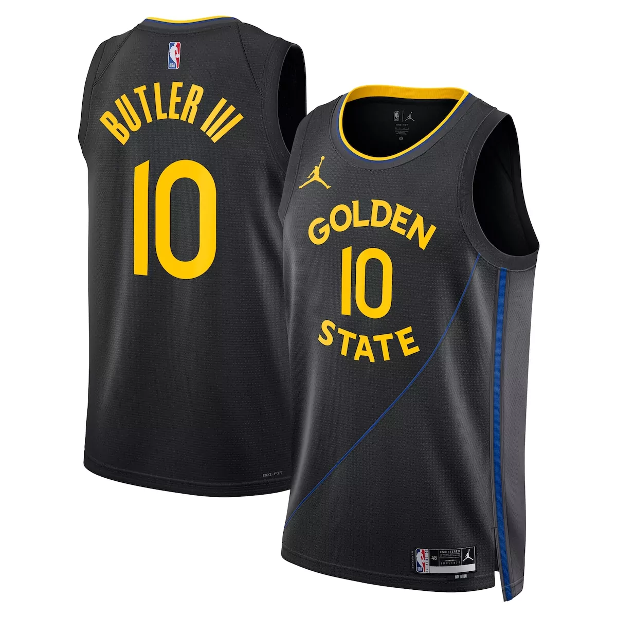 Jimmy Butler III Golden State Warriors 2024-25 Statement Edition Jersey | Black Unisex Fan Gear | For Men, Women & Youth