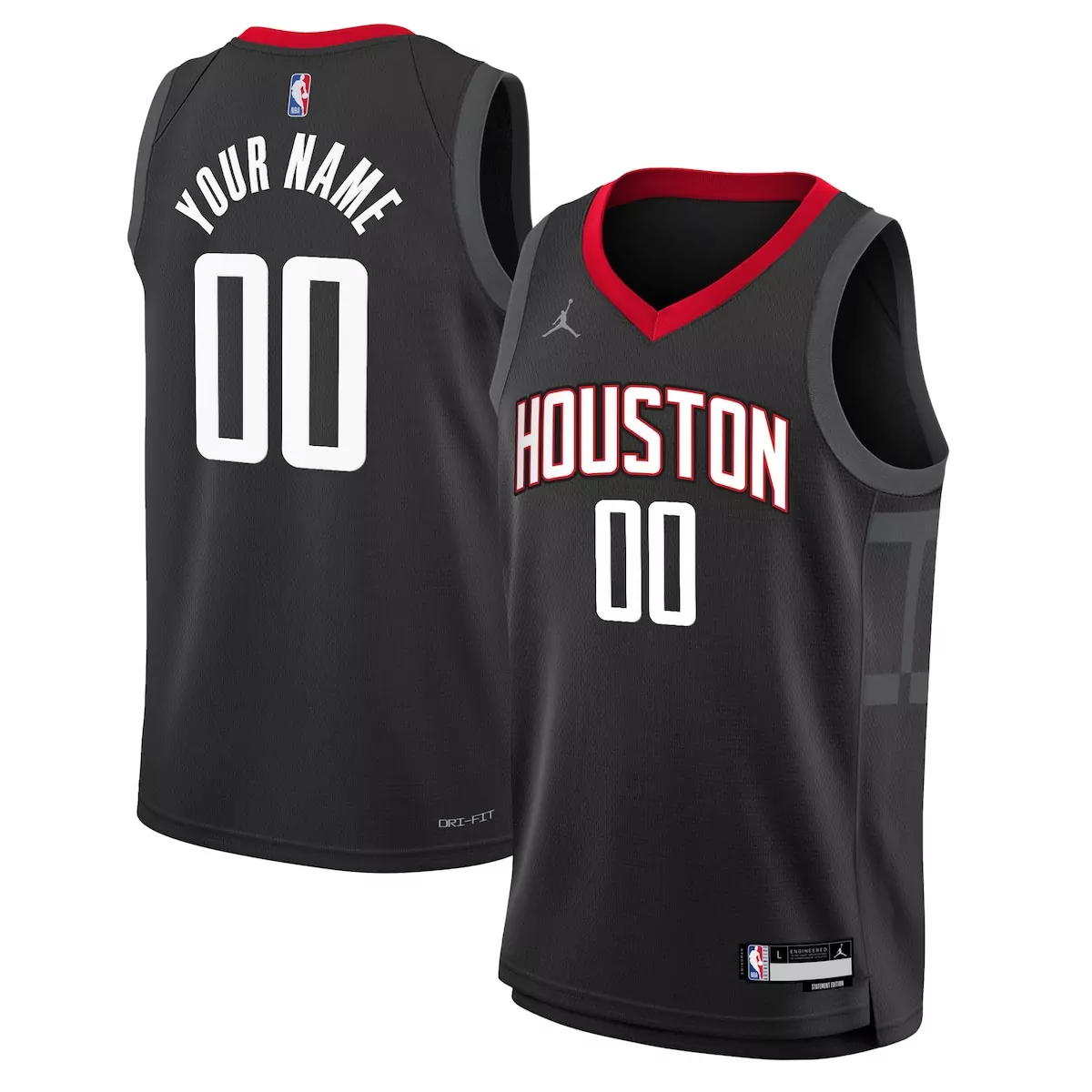 Custom Houston Rockets Jordan Statement Jersey | #22 | Unisex Fan Gear for Men, Women & Youth