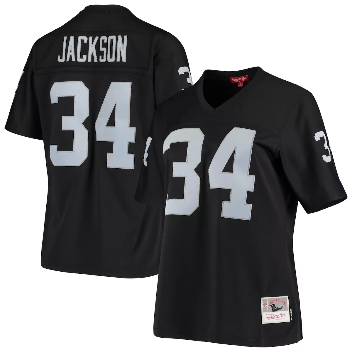 Bo Jackson Las Vegas Raiders Black 1988 Legacy Jersey | Authentic Fan Gear for Men, Women & Youth | Ideal Gift Idea